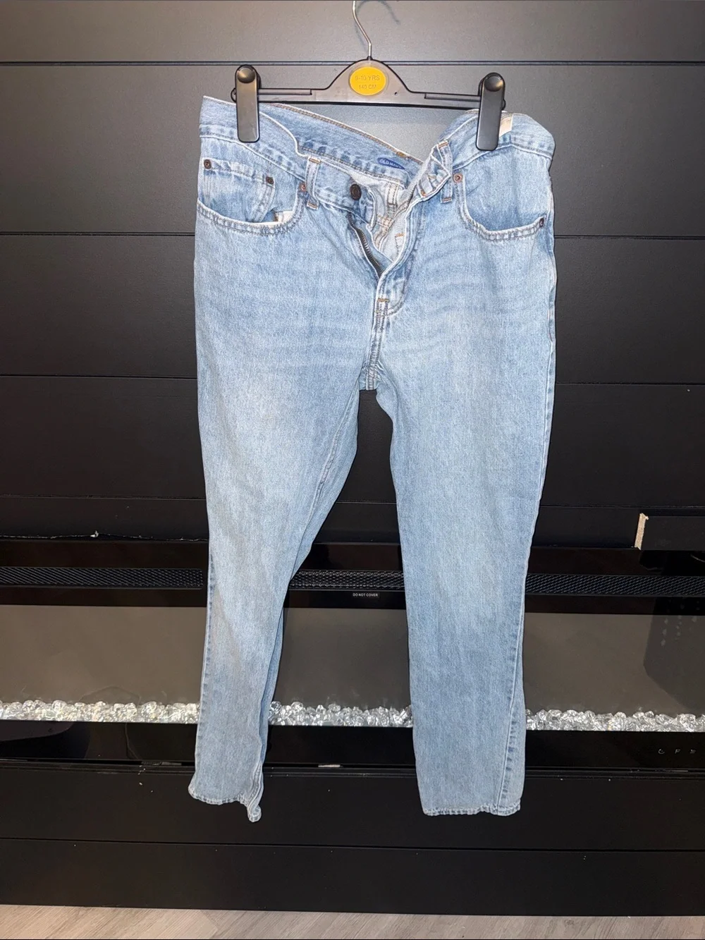 Classic Light Blue Men's Jeans - Casual Straight Fit